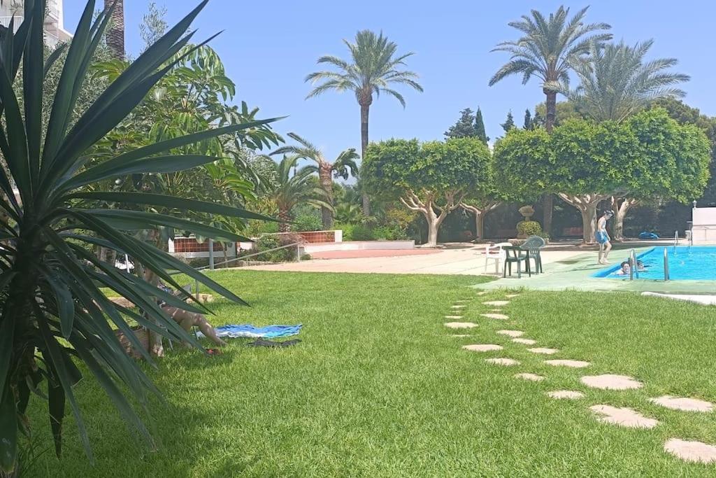 Apartamento 1ª Linea De Playa Alicante Eksteriør bilde